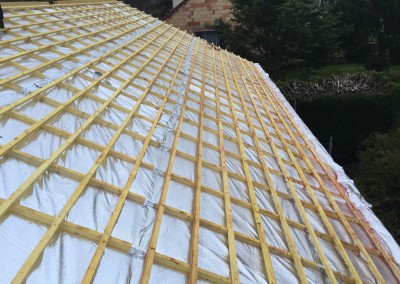 Pose charpente traditionnelle Allier