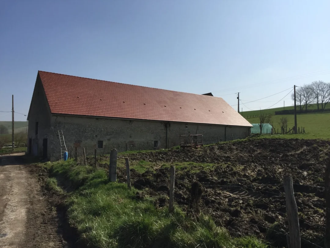 Rénovation toiture tuile plate Auvergne